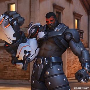 《守望先锋》新皮肤末日铁拳霸气外漏 黑影短发飒爽迷人